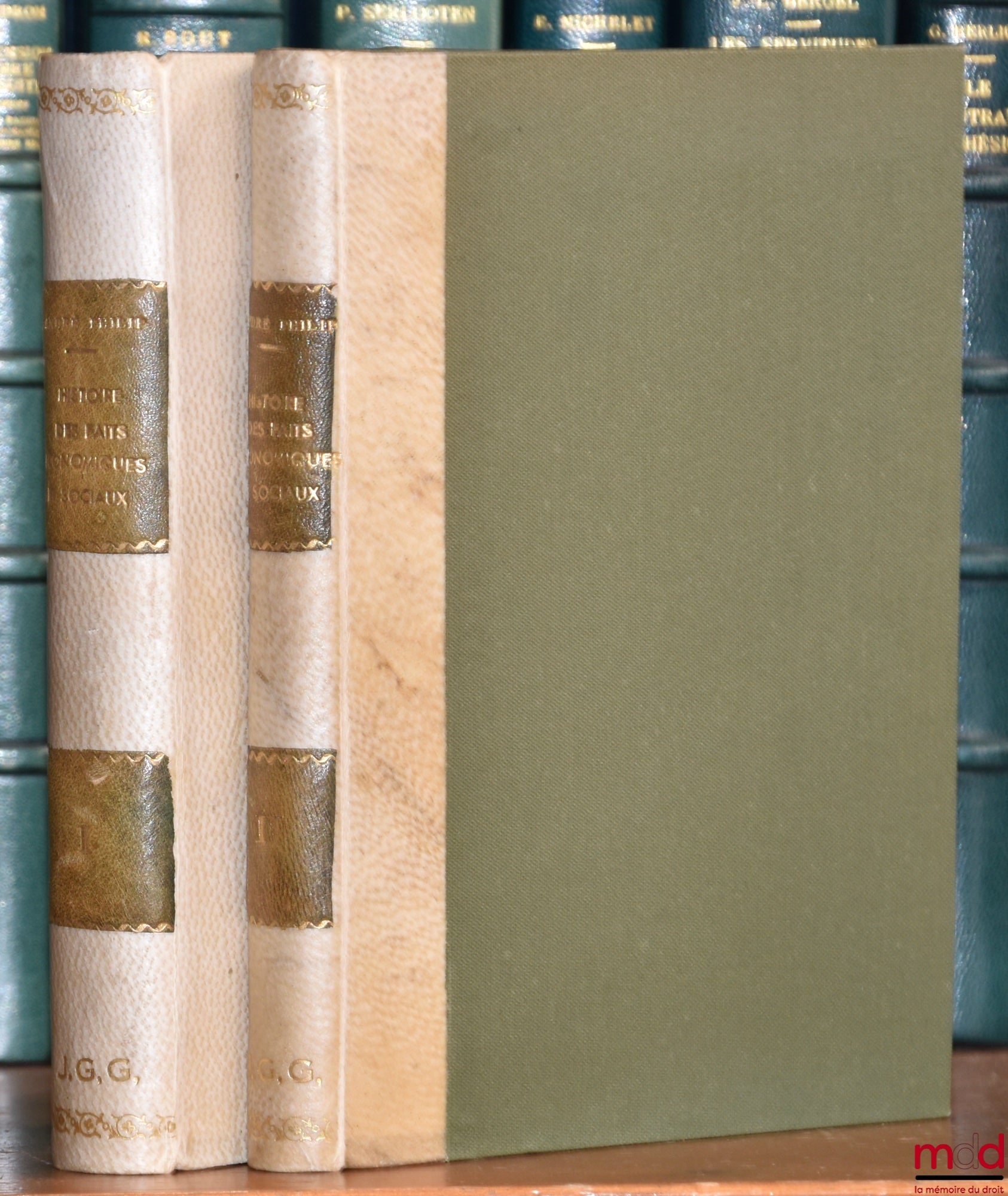 PHILIP (André) – HISTOIRE DES FAITS ÉCONOMIQUES ET SOCIAUX DE 1800 À NOS JOURS, nouvelle éd. revue et mise à jour par Loïc Philip, coll. Histoire du travail et de la vie économique : t. I : La Révolution industrielle et l’économie des grandes unités ; t. 