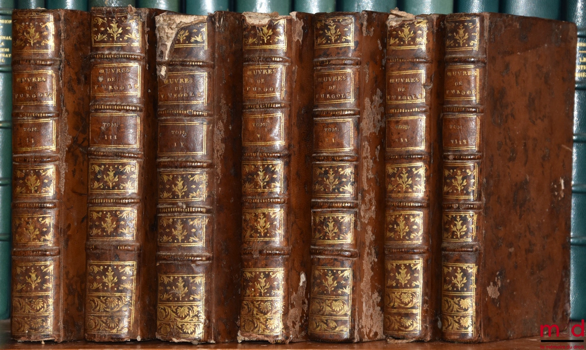 FURGOLE (Jean-Baptiste) – COMPLETE WORKS OF M. FURGOLE, new ed. revised, corrected and augmented, [vol. I missing]