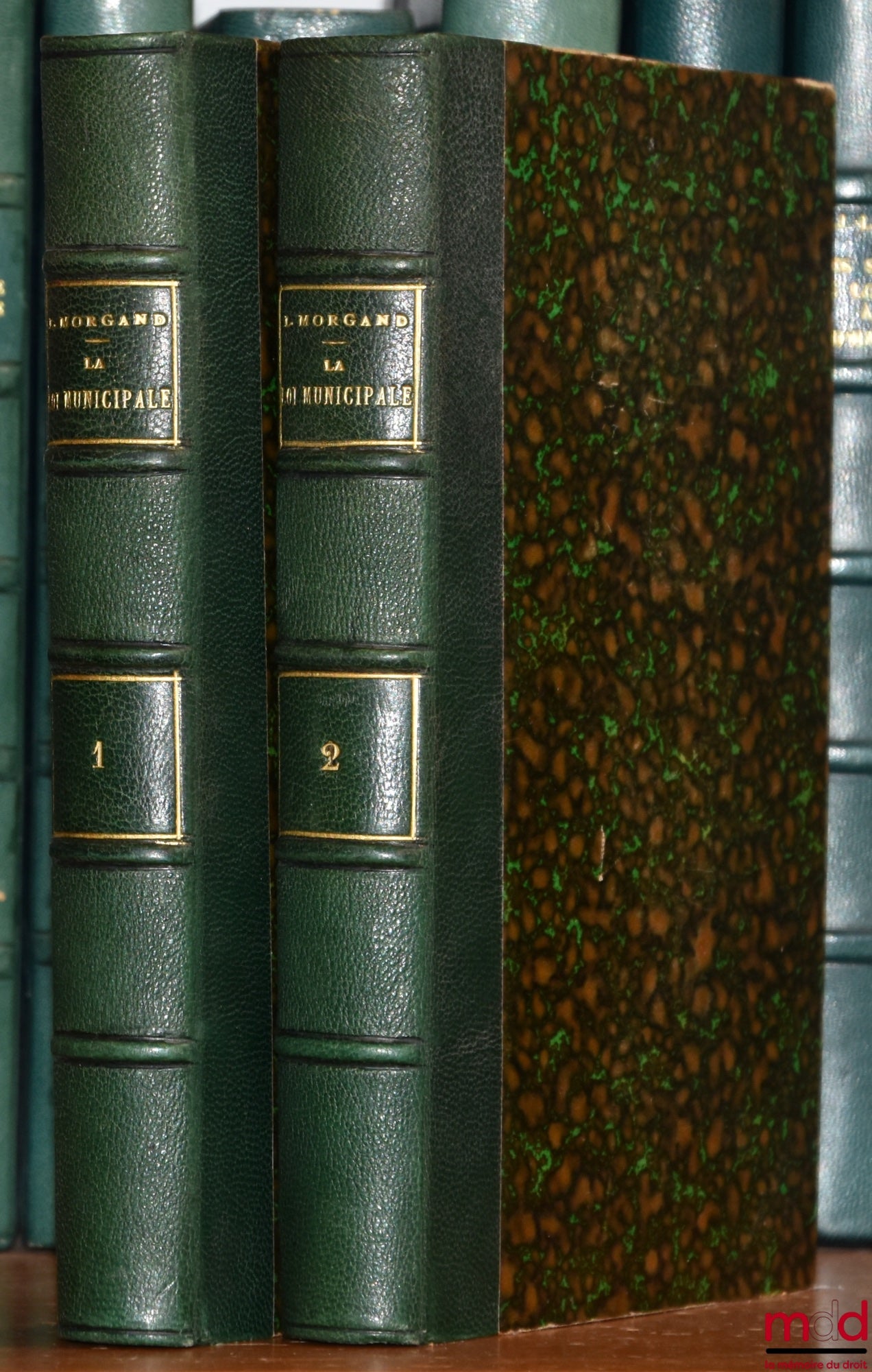 MORGAND (Léon) – LA LOI MUNICIPALE, commentaire de la loi du 5 avril 1884, 5e éd. revue, augmentée et mise au courant de la jurisprudence
