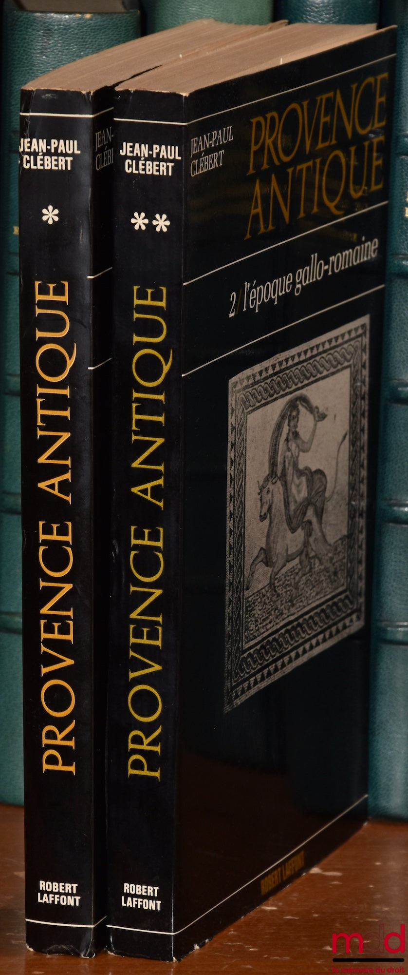 CLÉBERT (Jean-Paul) – ANCIENT PROVENCE: Vol. I: From the origins to the Roman conquest; Vol. II: The Gallo-Roman period