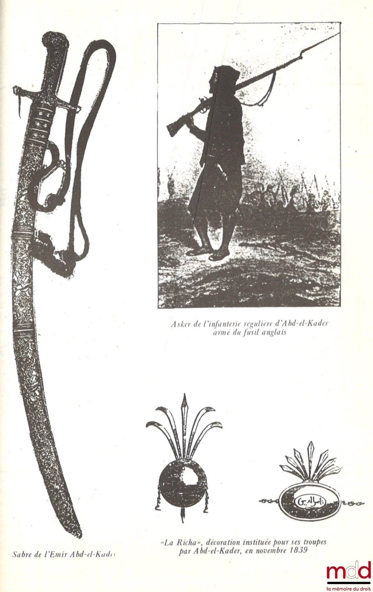 BOUTALEB (Abdelkader) – EMIR ABD-EL-KADER AND THE FORMATION OF THE ALGERIAN NATION, From Emir Abd-El-Kader to the War of Liberation, Preface by Professor Ageron