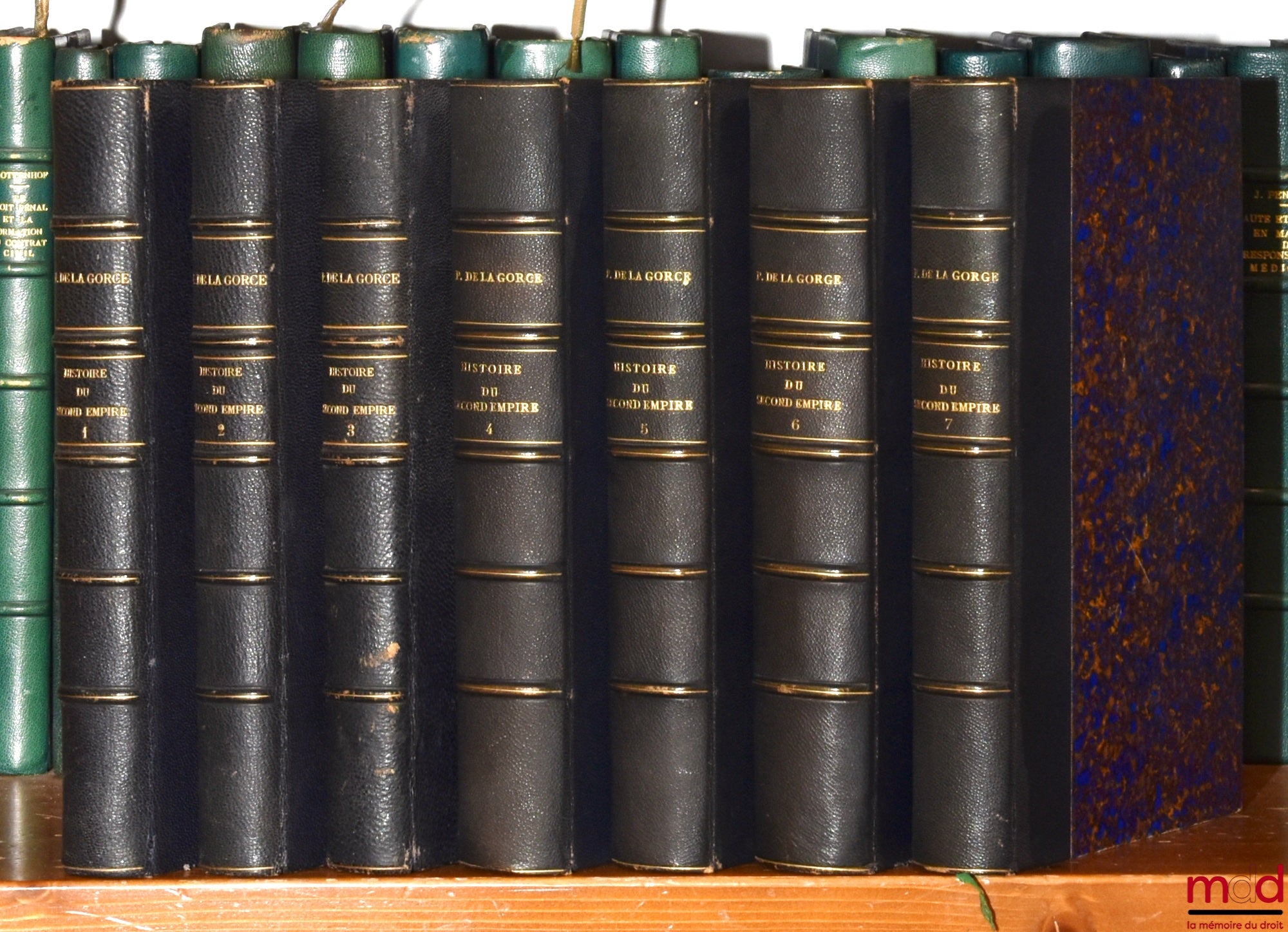 DE LA GORCE (Pierre) – HISTORY OF THE SECOND EMPIRE, 3rd ed.