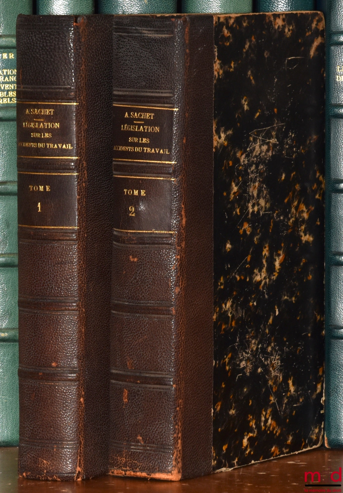 SACHET (Adrien) – THEORETICAL AND PRACTICAL TREATISE ON LEGISLATION ON WORK ACCIDENTS, 5th ed.