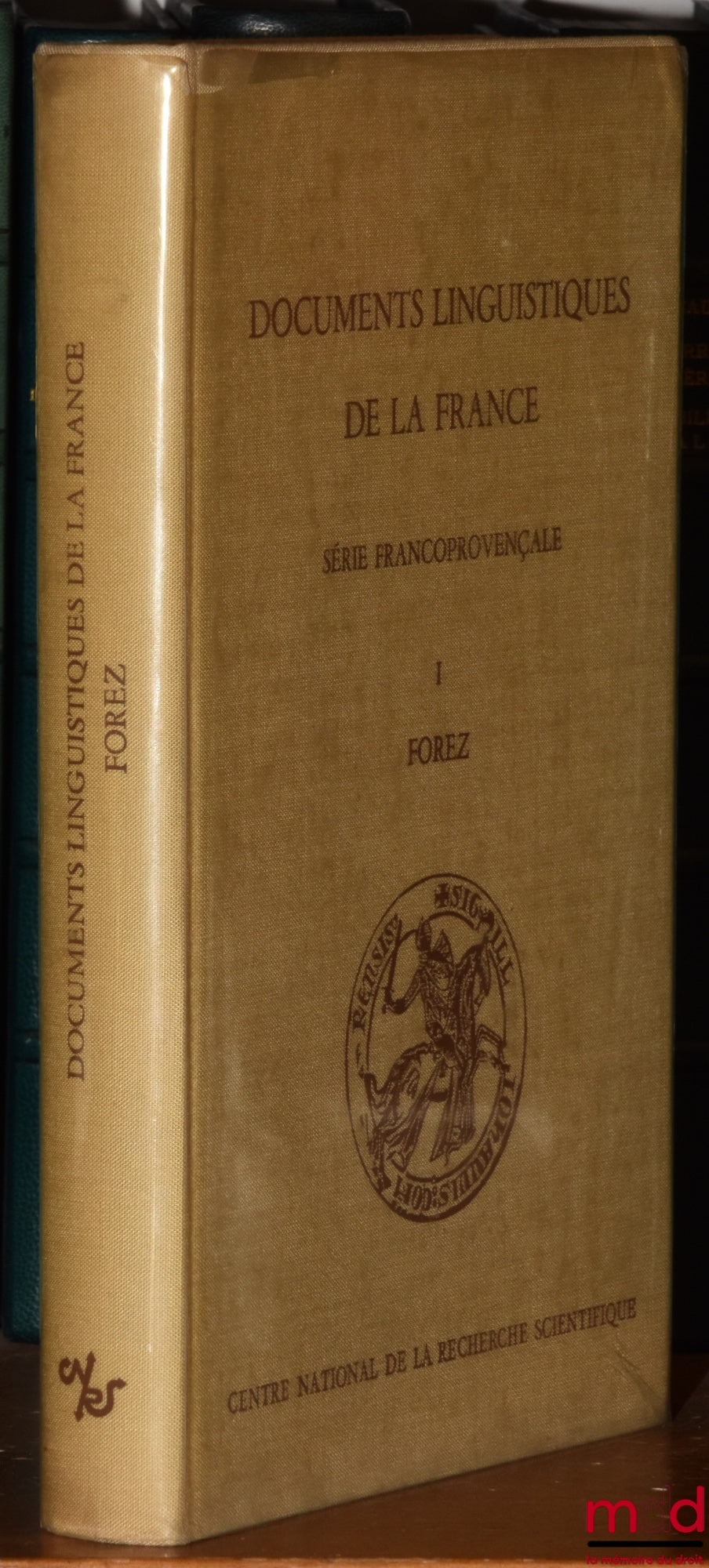 [Forez], GONON (Marguerite) – LINGUISTIC DOCUMENTS OF FRANCE (Franco-Provençal Series), Linguistic Documents of Forez, Published by the Institute of Romance Linguistics of Lyon under the direction of P. Gardette and J. Monfrin, coll. Documents, Studies