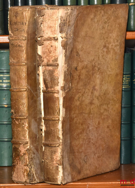 CORTIADA (Michaelis de) [CORTIADA (Miquel)] – DON MICHAELIS DE CORTIADA REGIAM CANCELLARIAM Regentis in Regia Audientia Cathaloniæ, DECISIONES CANCELLARII & SACRI REGII SENATUS CATHALONIÆ, Sive Praxis Contentionum & Competentiarum Regnorum Inclytæ Coronæ