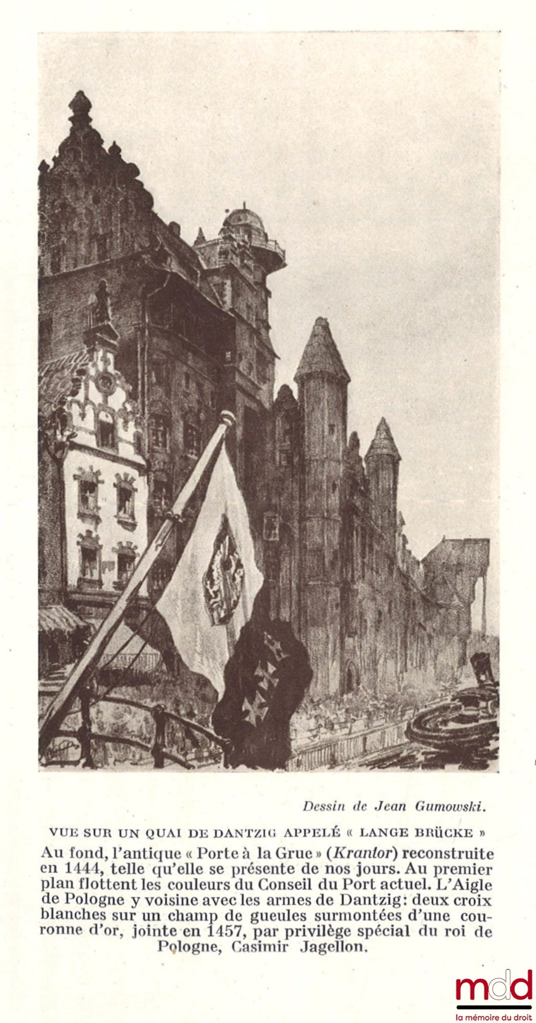 SMOGORZEWSKI (Kasimir) – POLISH POMERANIA, With 40 maps, including 5 in color and 40 illustrations outside the text, Political problems of contemporary Poland, III