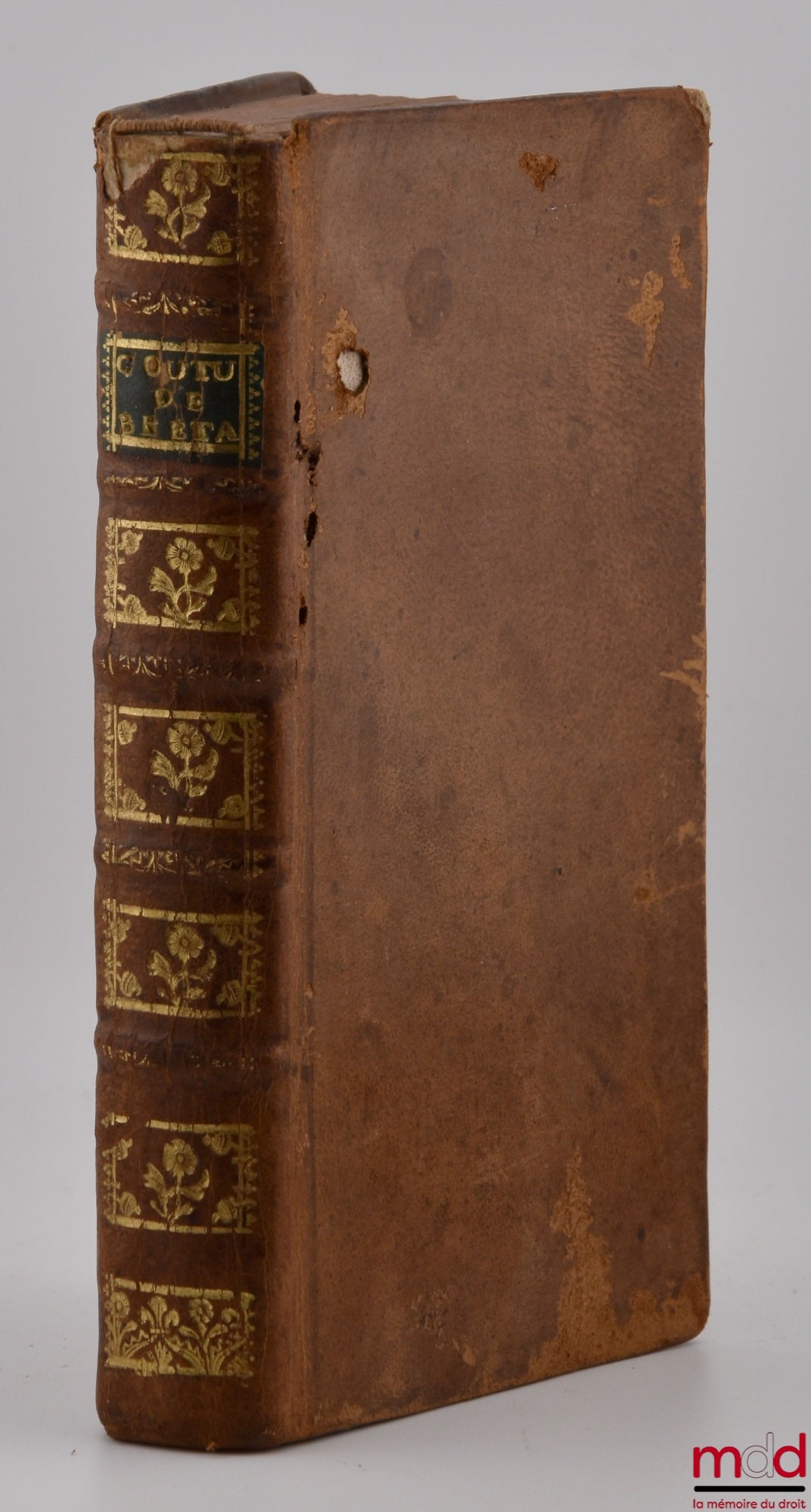 POULLAIN DU PARC (Augustin Marie) – CUSTOM AND CUSTOMARY JURISPRUDENCE OF BRITTANY IN THEIR NATURAL ORDER