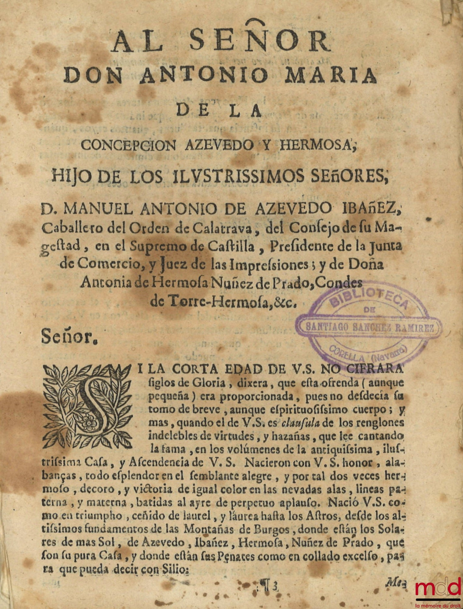 SIGUENZA (Pedro de) – Tratado de clausulas instrumentales: Util, y necessario para juezes, Abogados y escrivanos de estos Reynos, Procuradores, Partidores y Confessores, en lo de Justicia y Derecho. AORA NUEVAMENTE AÑADIDO POR EL LIC. Pedro de Siguença,