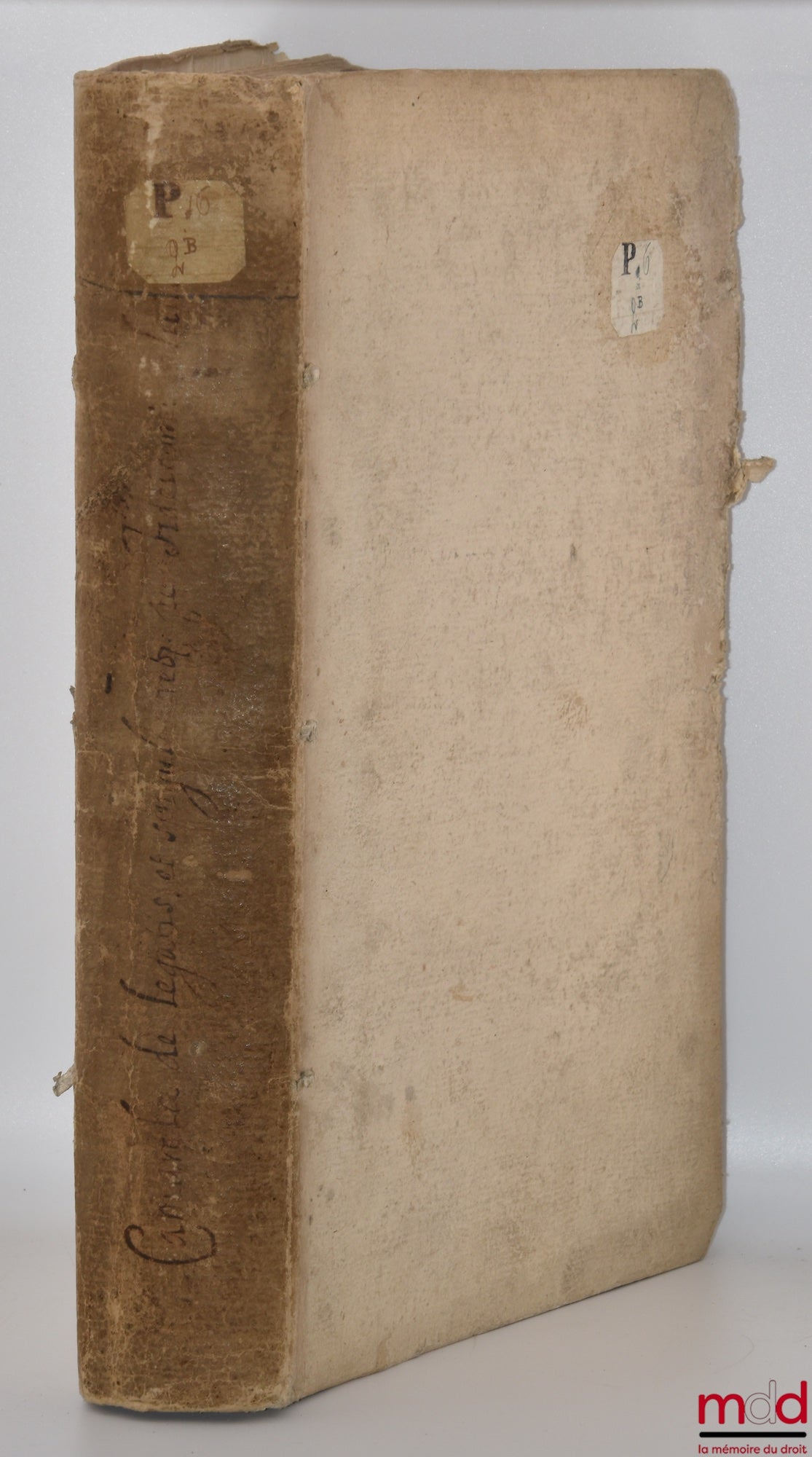 CAMARELÆ (Francisci) CAMARELLI (Francesco) – DE LEGATIS ET SINGULIS REBUS PER FIDEICOMMISSUM RELICTIS, Libris quindecim exaratum, in foro; and scholis professoribus Perutile, ac necessarium. Cum index locupletissim. Collegii judicum Vincentiae Cura et Ær
