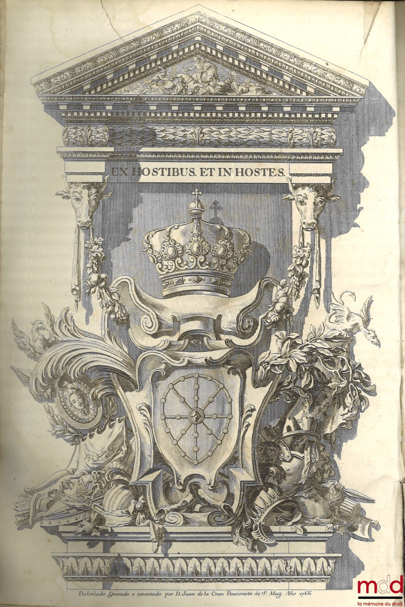 MORET (Joseph de) – ANNALS DEL REYNO DE NAVARRA. COMPUTERS BY P. JOSEPH DE MORET, OF THE COMPAÑIA DE JESUS, NATURAL DE PAMPLONA. CHRONISTA DEL MISMO REYNO, [with Addendum]