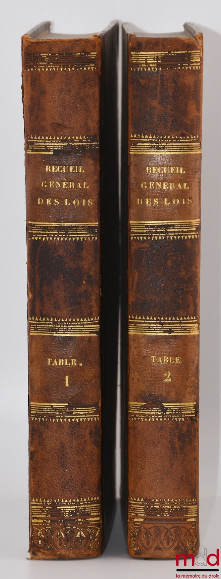 [BARROT (Odilon), VATIMESNIL, YMBERT] – ANNOTATED GENERAL COLLECTION OF LAWS, DECREES, ORDINANCES, ETC., ETC., from June 1789 to August 1830; with notes by Messrs. Odilon Barrot, Vatimesnil, YMBERT; published by the editors of the Official Journal