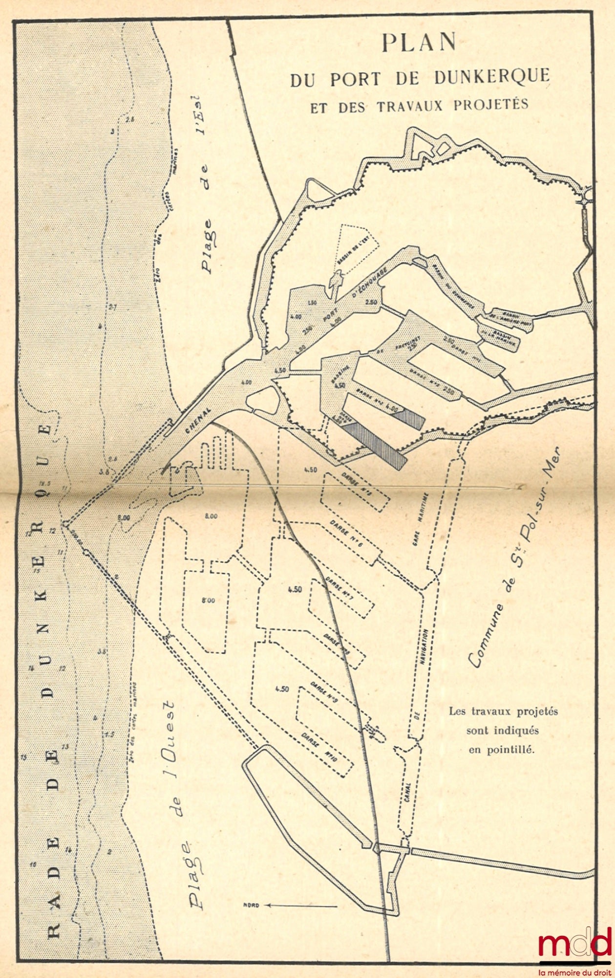 HUYARD (Étienne) – THE PORT OF BORDEAUX, Its current situation – Its future – Its hinterland (Regional waterway network), Preface by Charles Chaumet