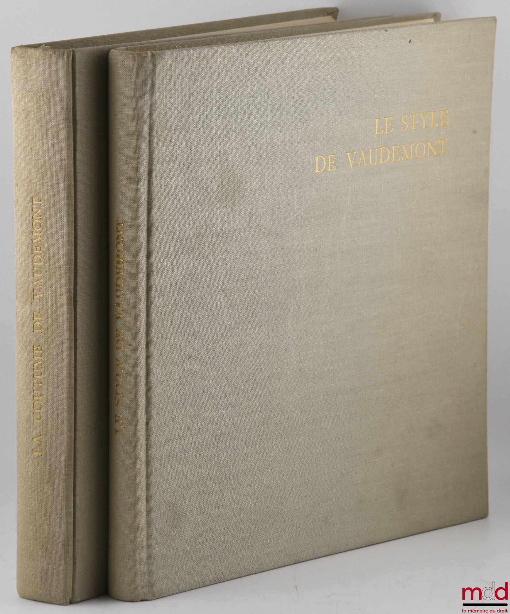 [Anonymous] – THE CUSTOM OF VAUDÉMONT and THE STYLE OF VAUDÉMONT, Publications of the Lorraine Center for Legal History and the Regional Research Institute, University of Nancy II