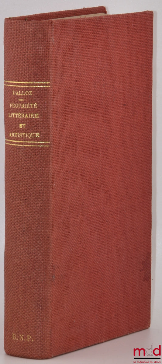 COLOMBET (Claude) – LITERARY AND ARTISTIC PROPERTY, 2nd ed., coll. Précis Dalloz