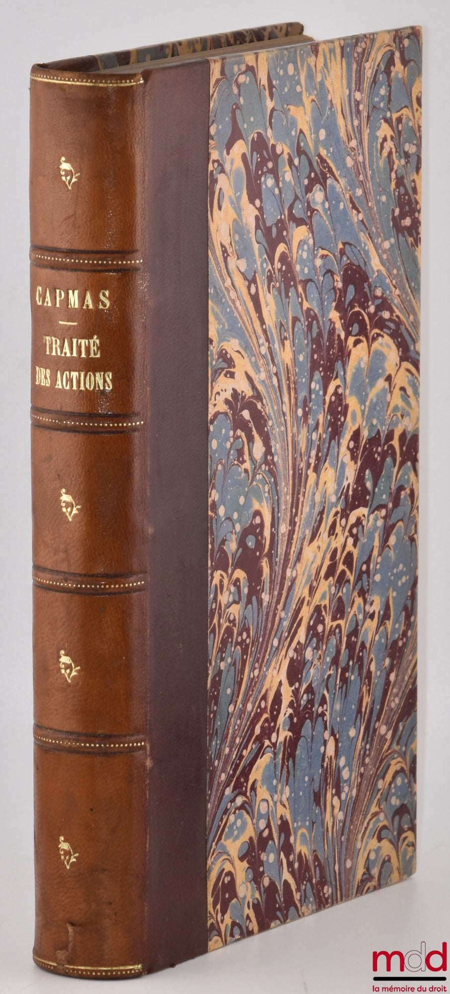 KELLER (Friedrich Ludwig von) – ON CIVIL PROCEDURE AND ACTIONS AMONG THE ROMANS, Translated from the German and preceded by an introduction by Charles CAPMAS