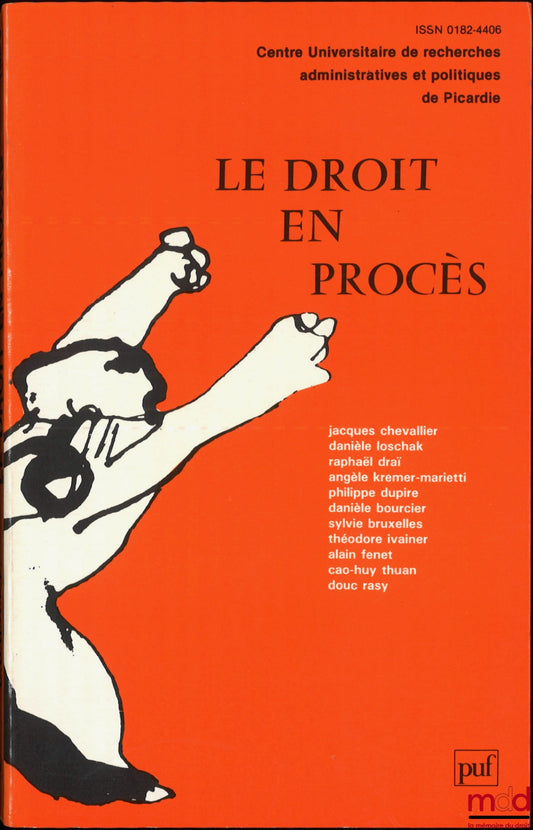 [Collective - CURAPP] – LAW IN TRIAL, University Center for Administrative and Political Research of Picardy