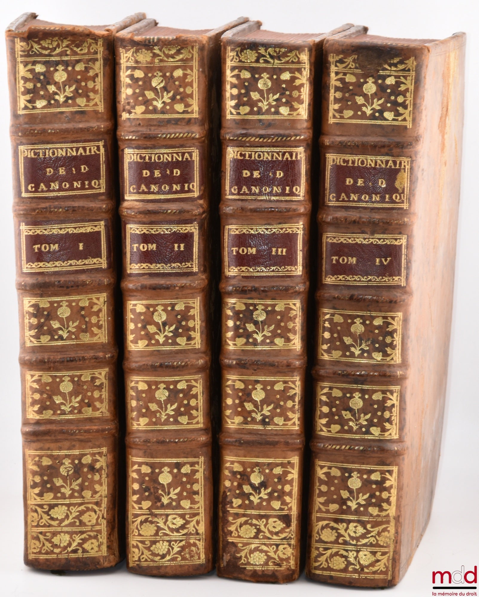 DURAND DE MAILLANE (Pierre Toussaint) – DICTIONARY OF CANON LAW AND BENEFICIAL PRACTICE, CONFERRED WITH THE MAXIMS AND JURISPRUDENCE OF FRANCE, that is to say, with the Usages & Liberties of the Gallican Church, the Pragmatics & Concordats, the