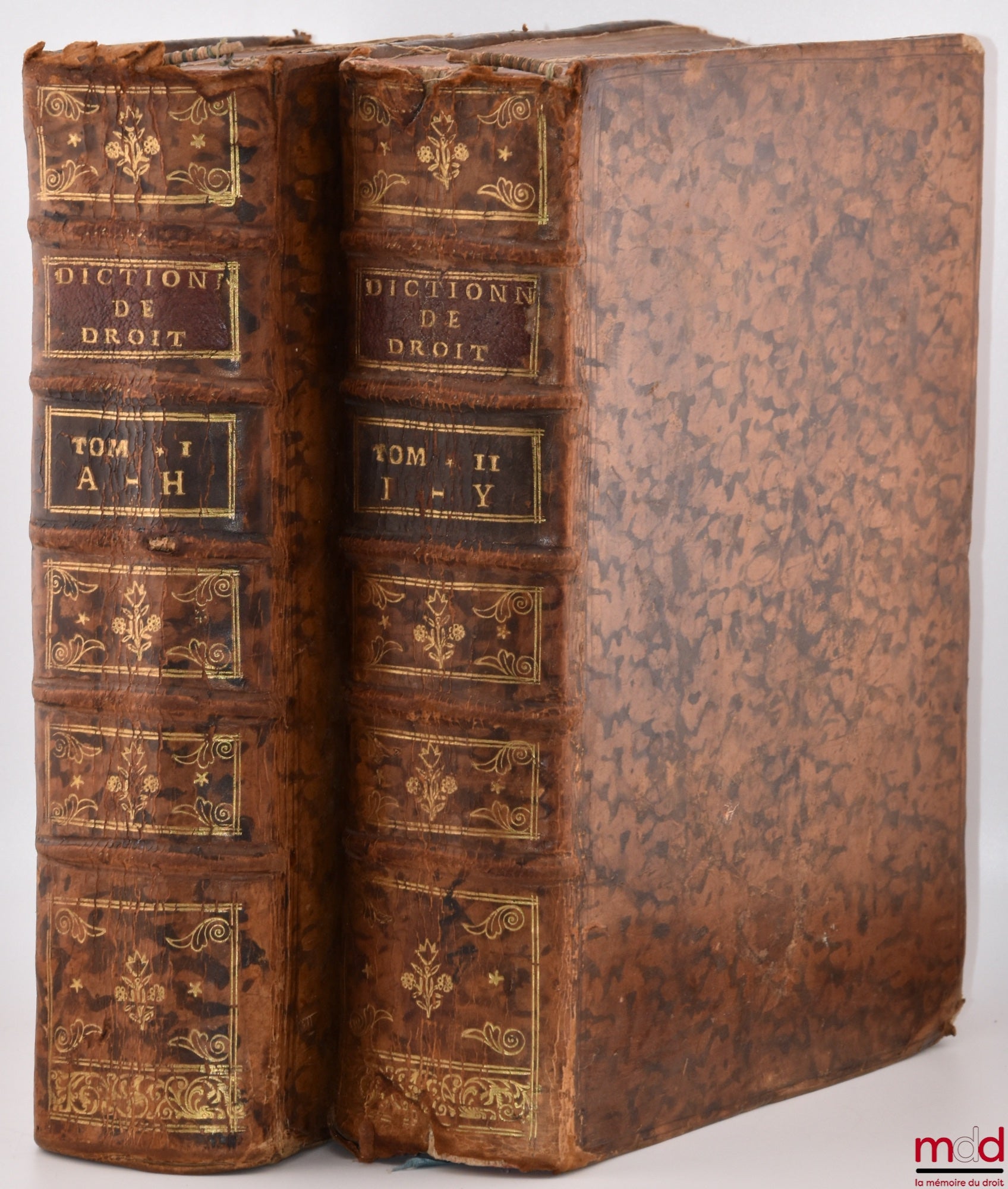 FERRIÈRE (Claude-Joseph de) – DICTIONARY OF LAW AND PRACTICE CONTAINING AN EXPLANATION OF TERMS OF LAW, ORDINANCES, CUSTOM & PRACTICE. WITH THE JURISDICTIONS OF FRANCE. New ed., Revised, corrected & augmented by M. *** [Boucher d'Argi