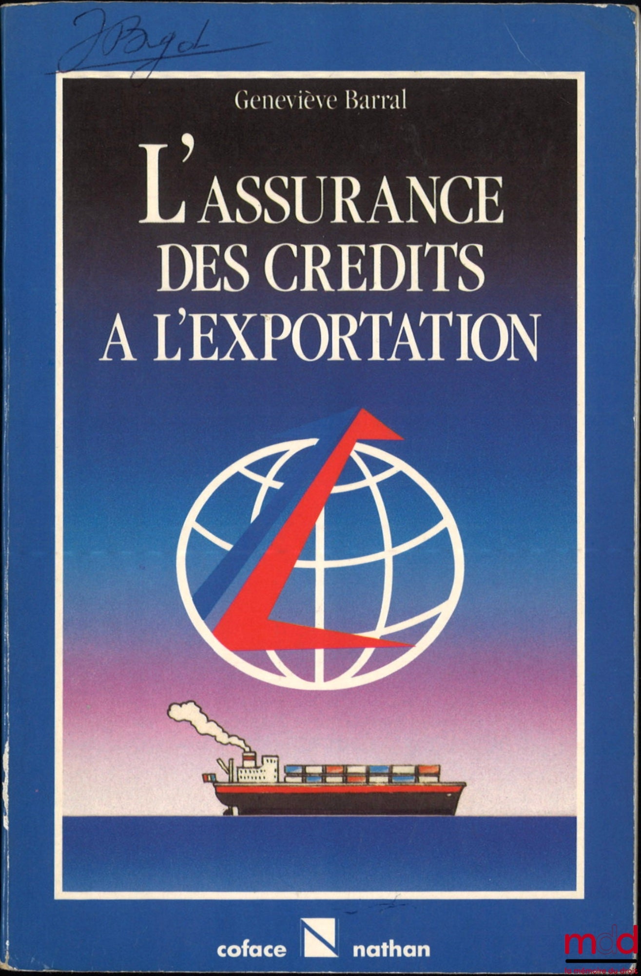 BARRAL (Geneviève) – EXPORT CREDIT INSURANCE