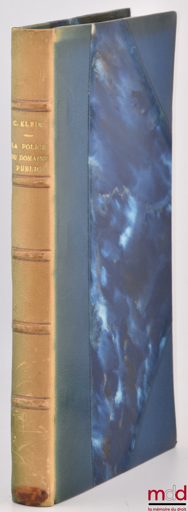 KLEIN (Claude) – THE POLICE OF THE PUBLIC DOMAIN, Preface by Pierre Lavigne, Public Law Library, vol. LXXII