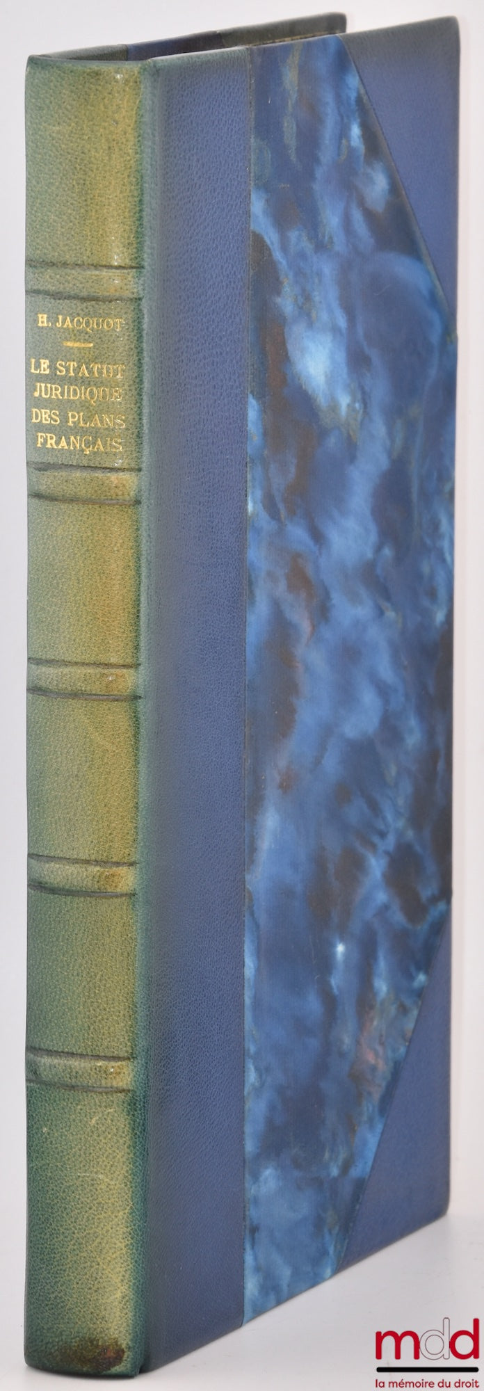 JACQUOT (Henri) – THE LEGAL STATUS OF FRENCH PLANS, Foreword by Yves Ullmo, Preface by R.-E. Charlier, Public Law Library, vol. CX