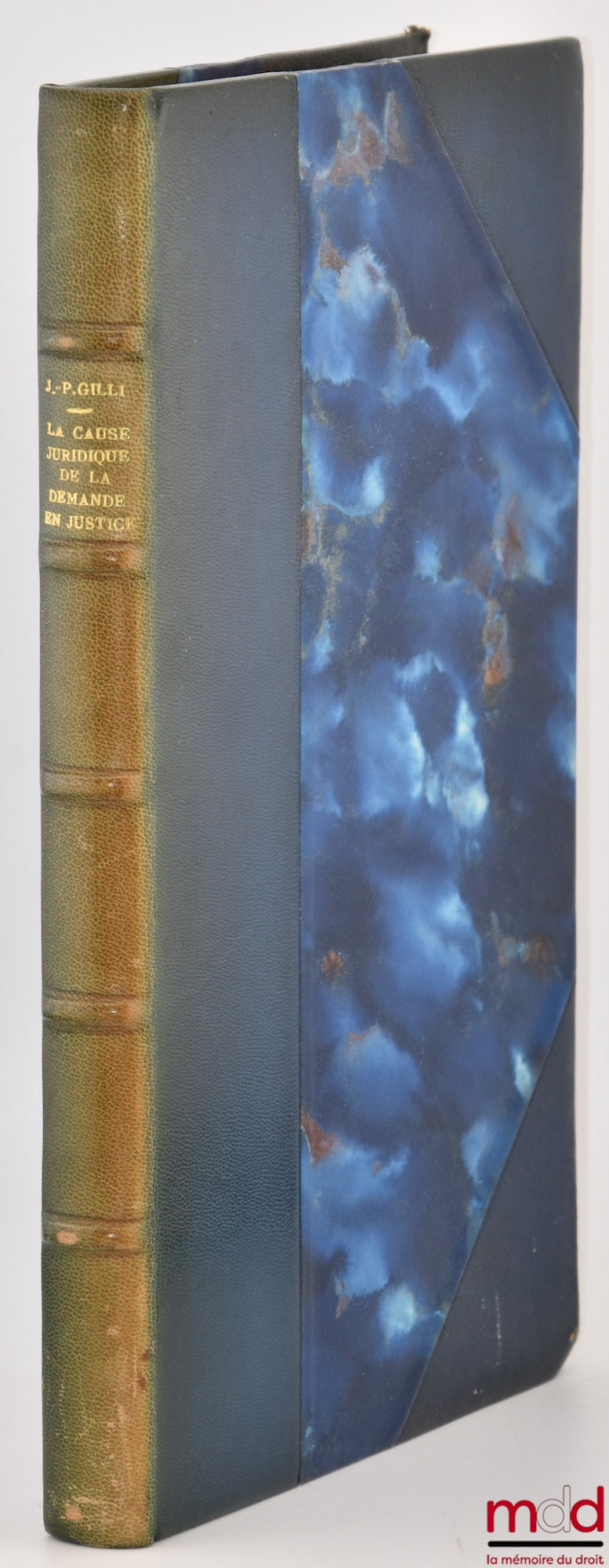 GILLI (Jean-Paul) – THE LEGAL CAUSE OF A LEGAL CLAIM, An Attempt at a Definition, Preface by Jean Rivero, Public Law Library, vol. XLIV