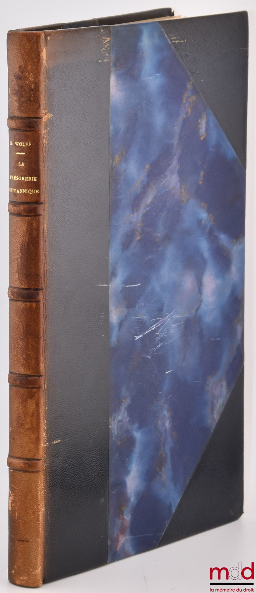 WOLFF (Gérard) – THE BRITISH TREASURY, Preface by Georges Vedel, Public Law Library, vol. XXX
