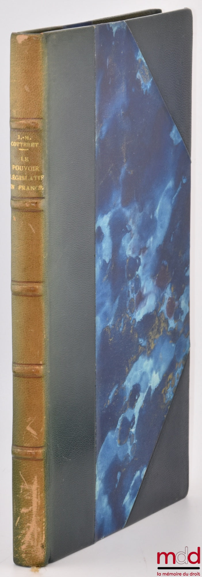 COTTERET (Jean-Marie) – LEGISLATIVE POWER IN FRANCE, Public Law Library, vol. XLVI