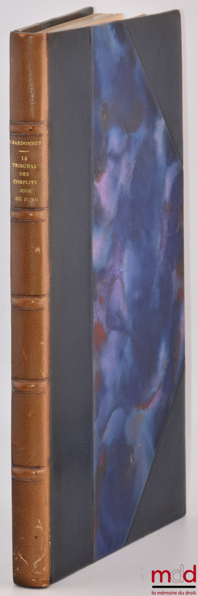 BARDONNET (Daniel) – THE COURT OF CONFLICTS, TRIAL JUDGE, Preface by J. Rivero, Public Law Library, vol. XXII