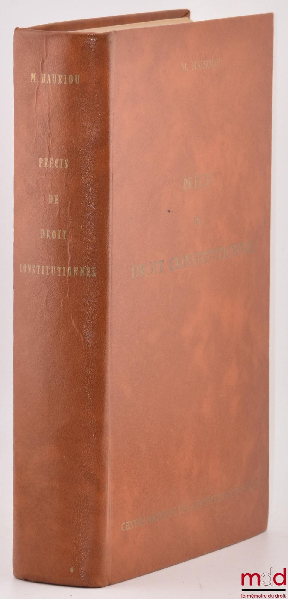 HAURIOU (Maurice) – PRÉCIS DE DROIT CONSTITUTIONNEL, 2nd ed., [reprint]