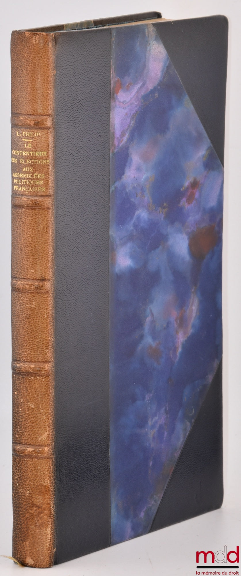 PHILIP (Loïc) – LITIGATION CONCERNING ELECTIONS TO FRENCH POLITICAL ASSEMBLIES, From the verification of powers by the chambers to the judicial review of the Constitutional Council, Preface by Robert Pelloux, Public Law Library, vol. XXXVII