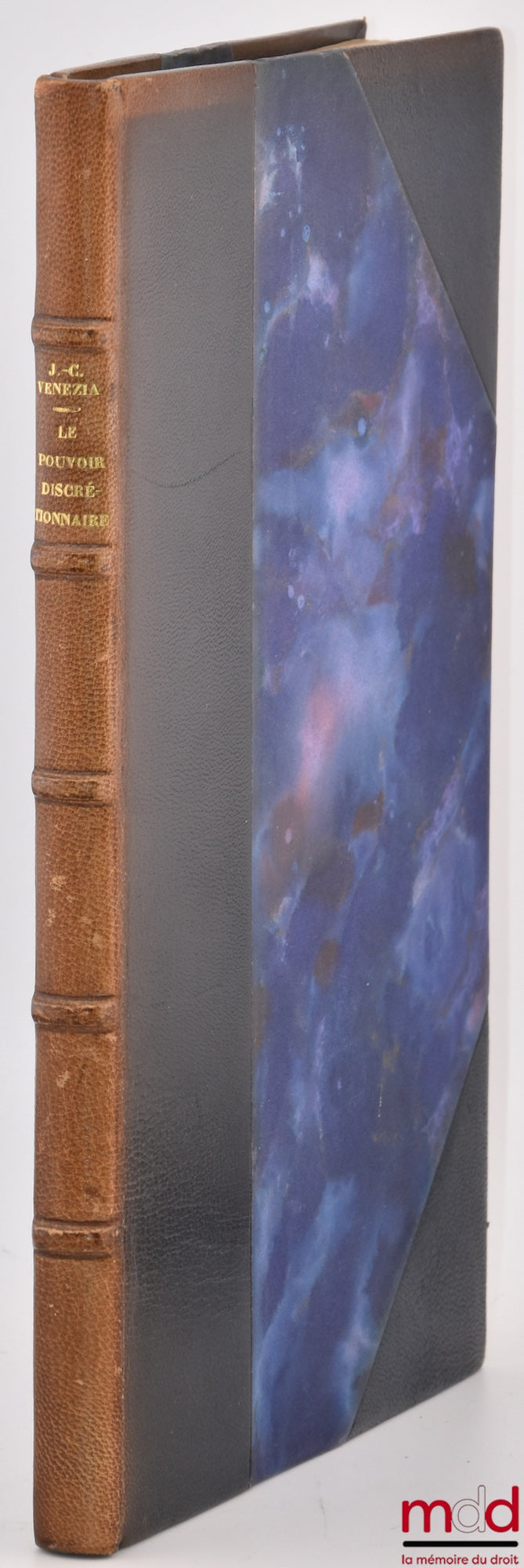 VENEZIA (Jean-Claude) – DISCRETIONARY POWER, Preface by Jean Rivero, Public Law Library, vol. XVII