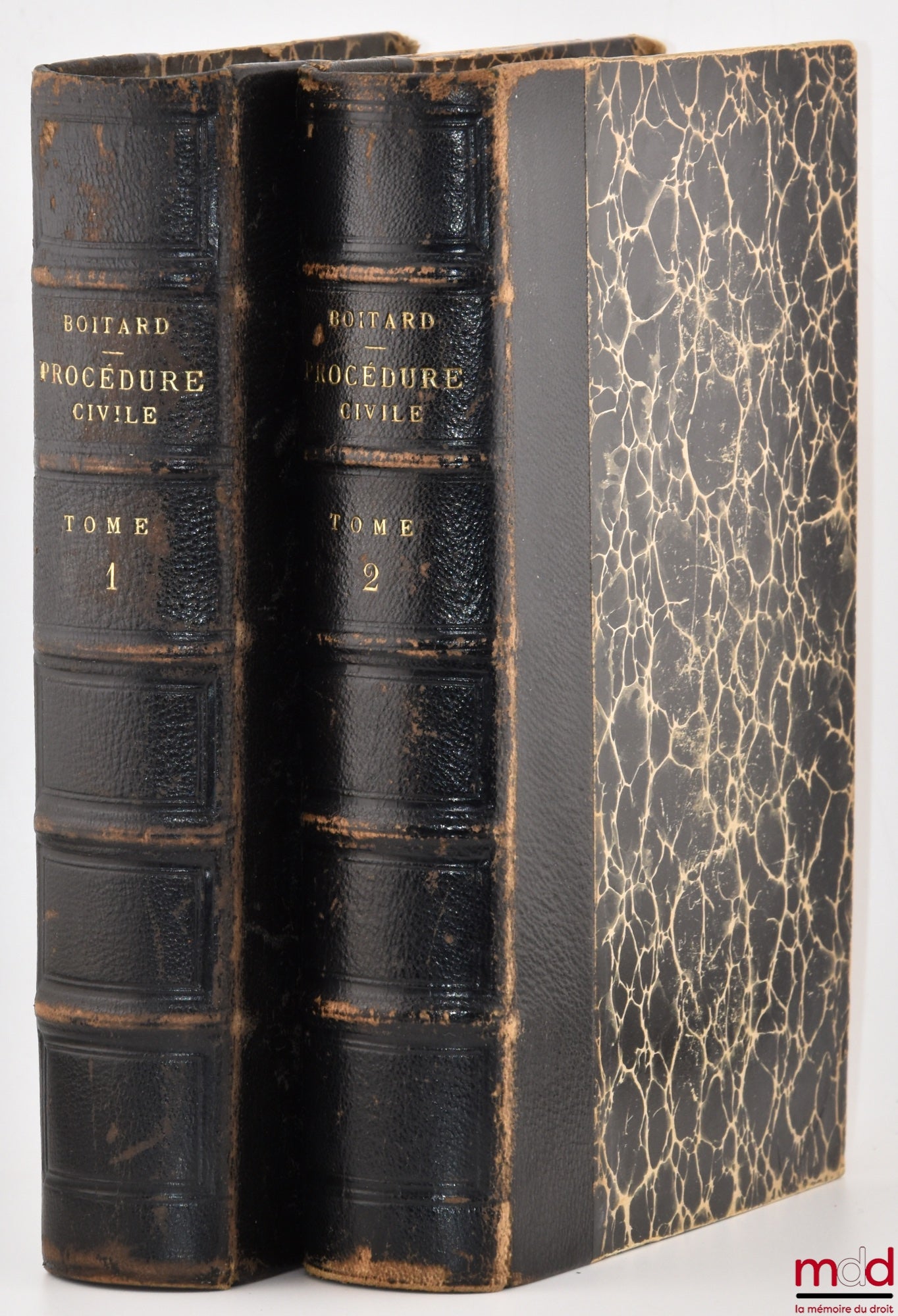 BOITARD (Joseph-Édouard) – LESSONS IN CIVIL PROCEDURE, Published by Gustave de LINAGE, Continued and completed by G.-F. COLMET-DAAGE, 15th ed. updated and revised by E. Glasson