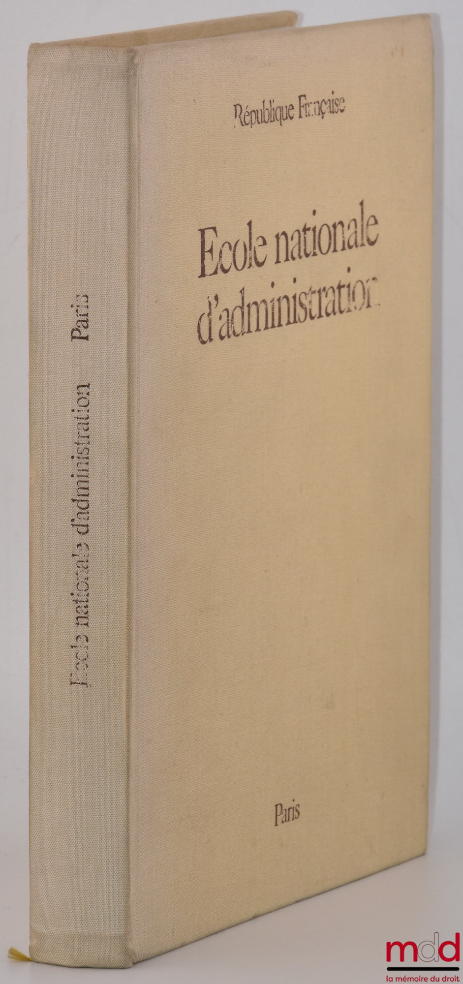 [ENA] – National School of Administration. French Republic. 1975