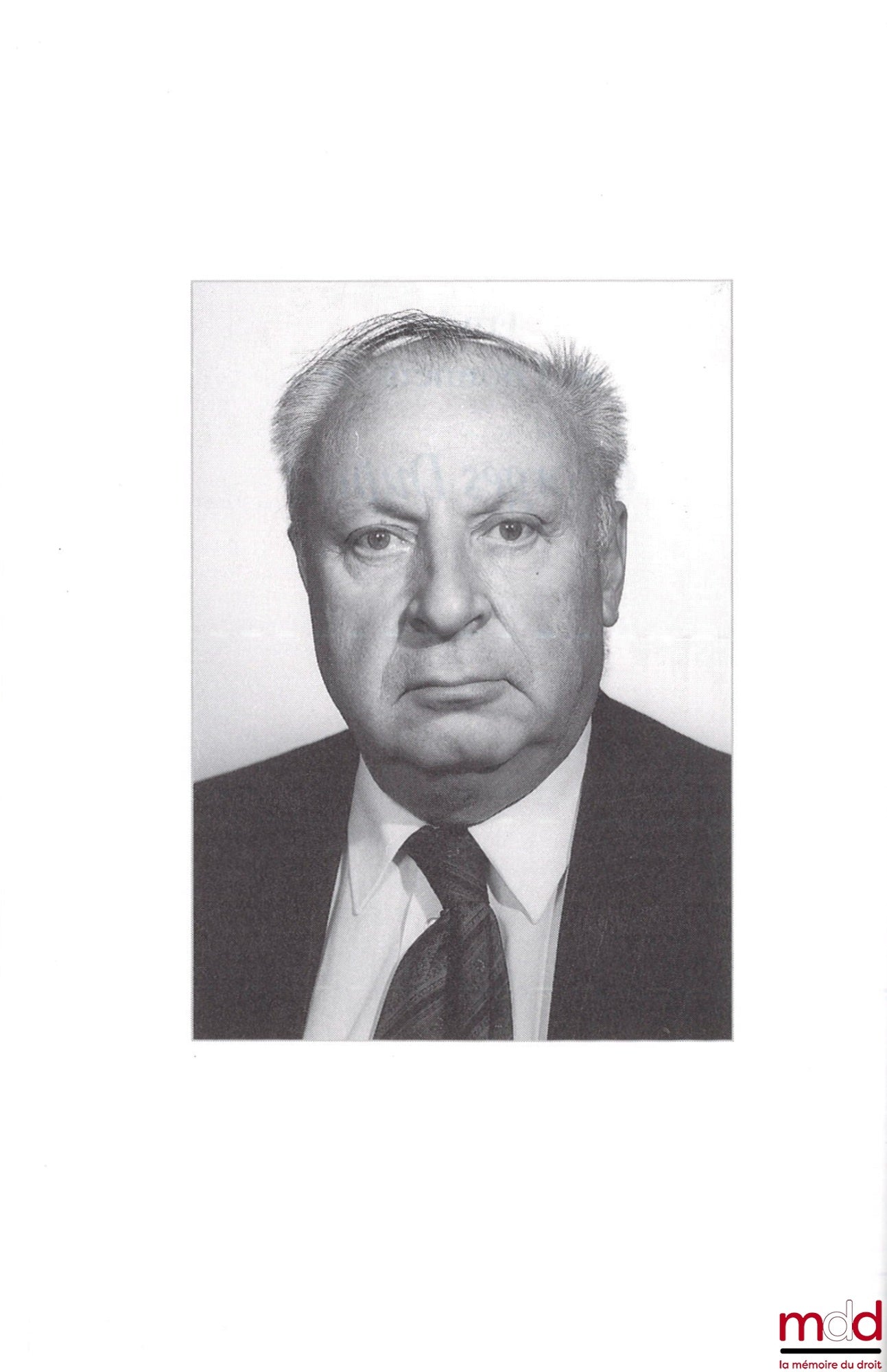 [Dupuis Miscellany] – STUDIES IN HONOR OF GEORGES DUPUIS, PUBLIC LAW, Preface by Georges Vedel