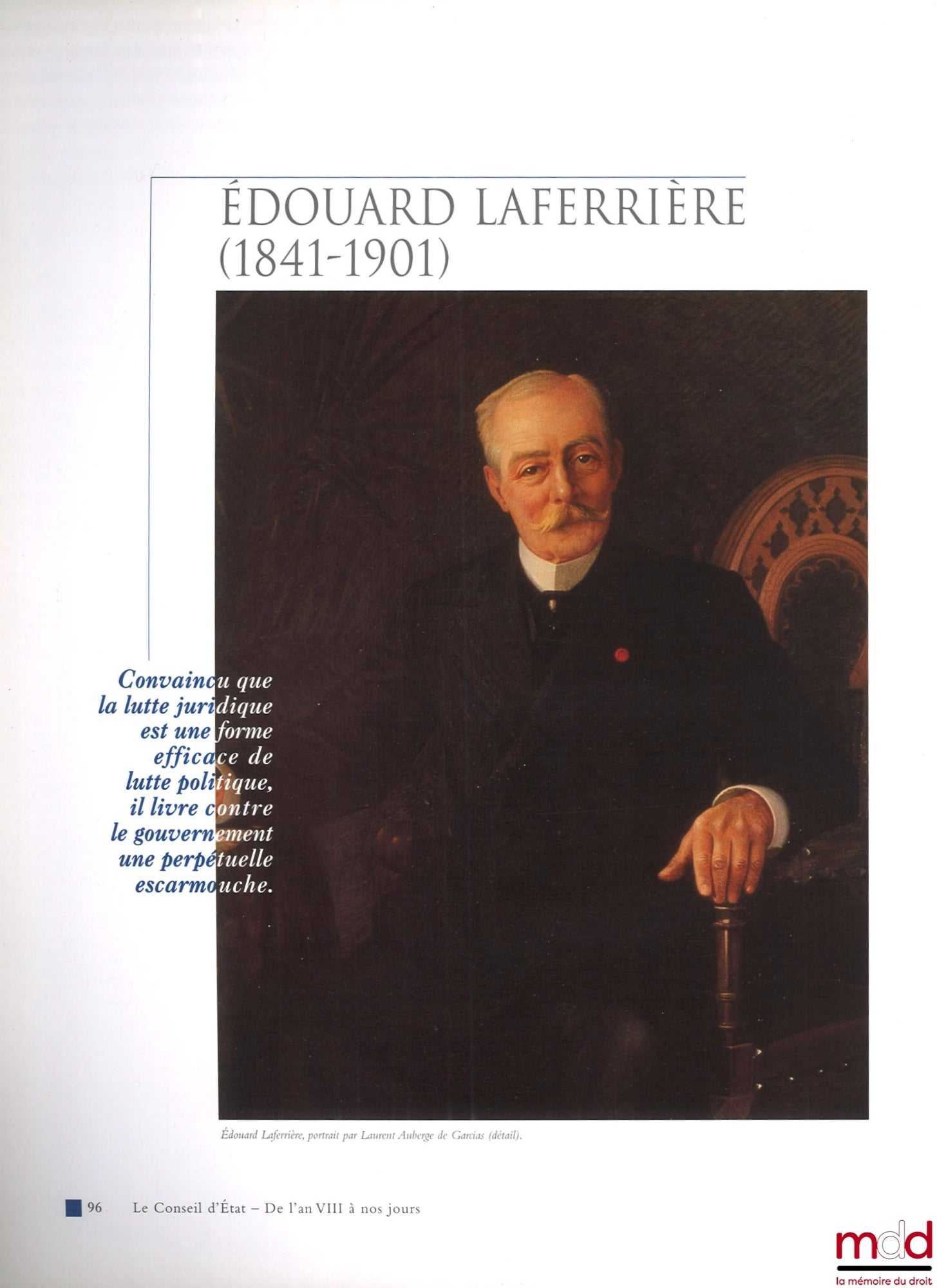 MASSOT (Jean) – LE CONSEIL D’ÉTAT DE L’AN VIII À NOS JOURS, LIVRE JUBILAIRE DU DEUXIÈME CENTENAIRE, Préface de Renaud Denoix de Saint Marc. Ouvrage co-édité avec l’Association pour la célébration du deuxième centenaire du Conseil d’État, avec le concours