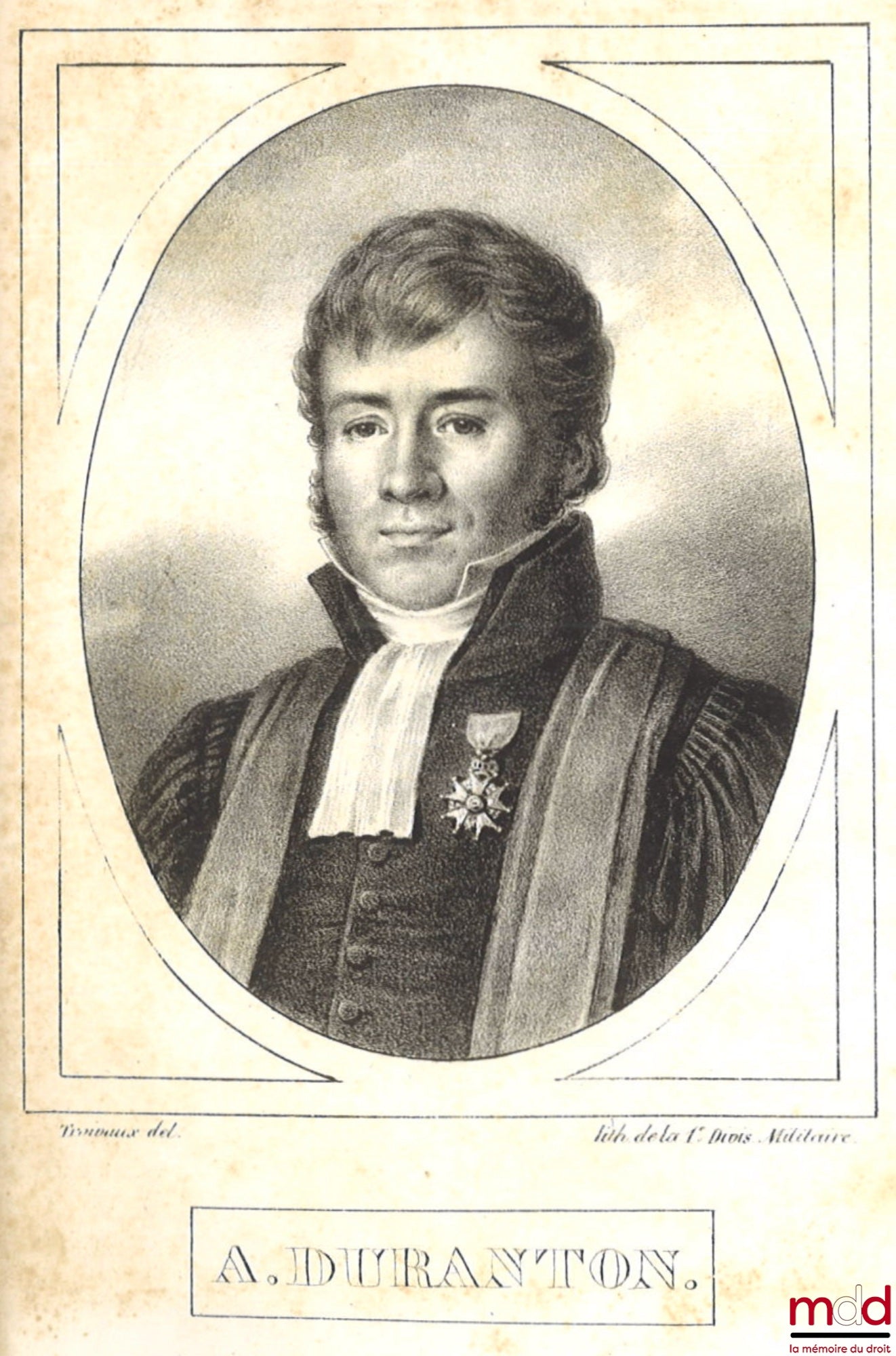 DURANTON (Alexandre) – COURS DE DROIT FRANÇAIS SUIVANT LE CODE CIVIL, 3e éd.