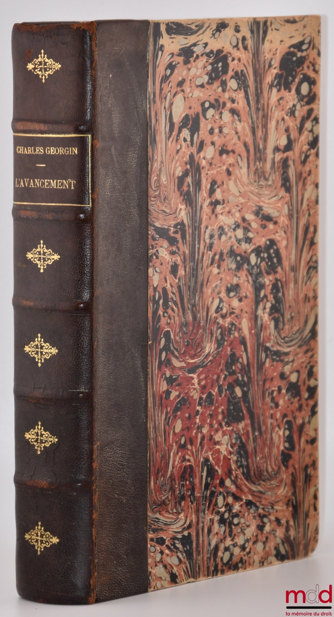 GEORGIN (Charles) – THE STATUS OF CIVIL SERVANTS, ADVANCEMENT: Its organization - Its guarantees