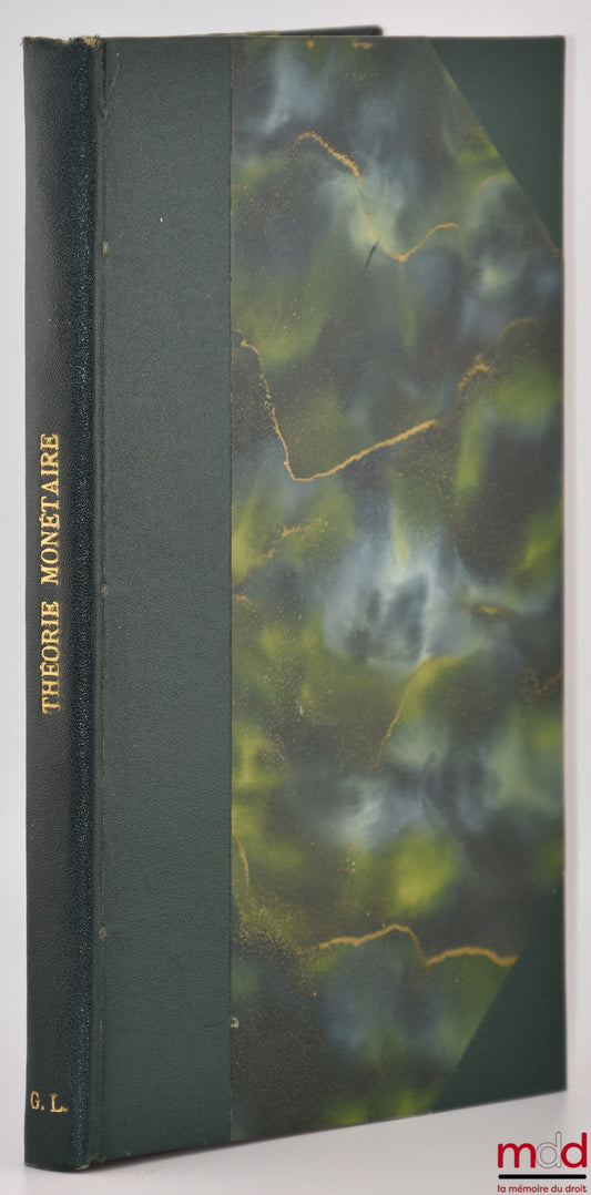 JAMES (Émile) – COURSE IN POLITICAL ECONOMY, written from the notes and with the author's permission, DES Political Economy, 1955-1956