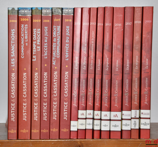 [Review] – JUSTICE &amp; CASSATION, No. 1 (2005) to No. 15 (2019)