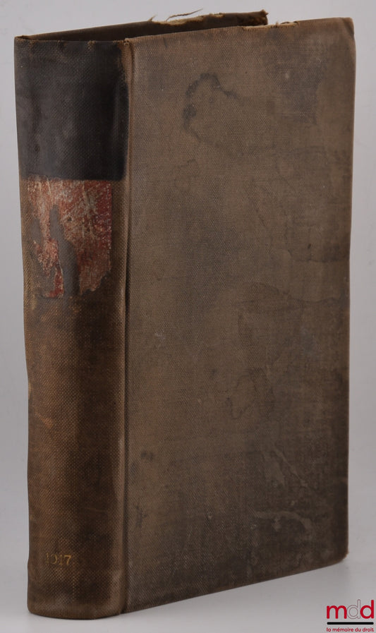 [Ministry of Justice] – CODES OF THE MIXED COURTS OF EGYPT, Preceded by the regulations on judicial organization