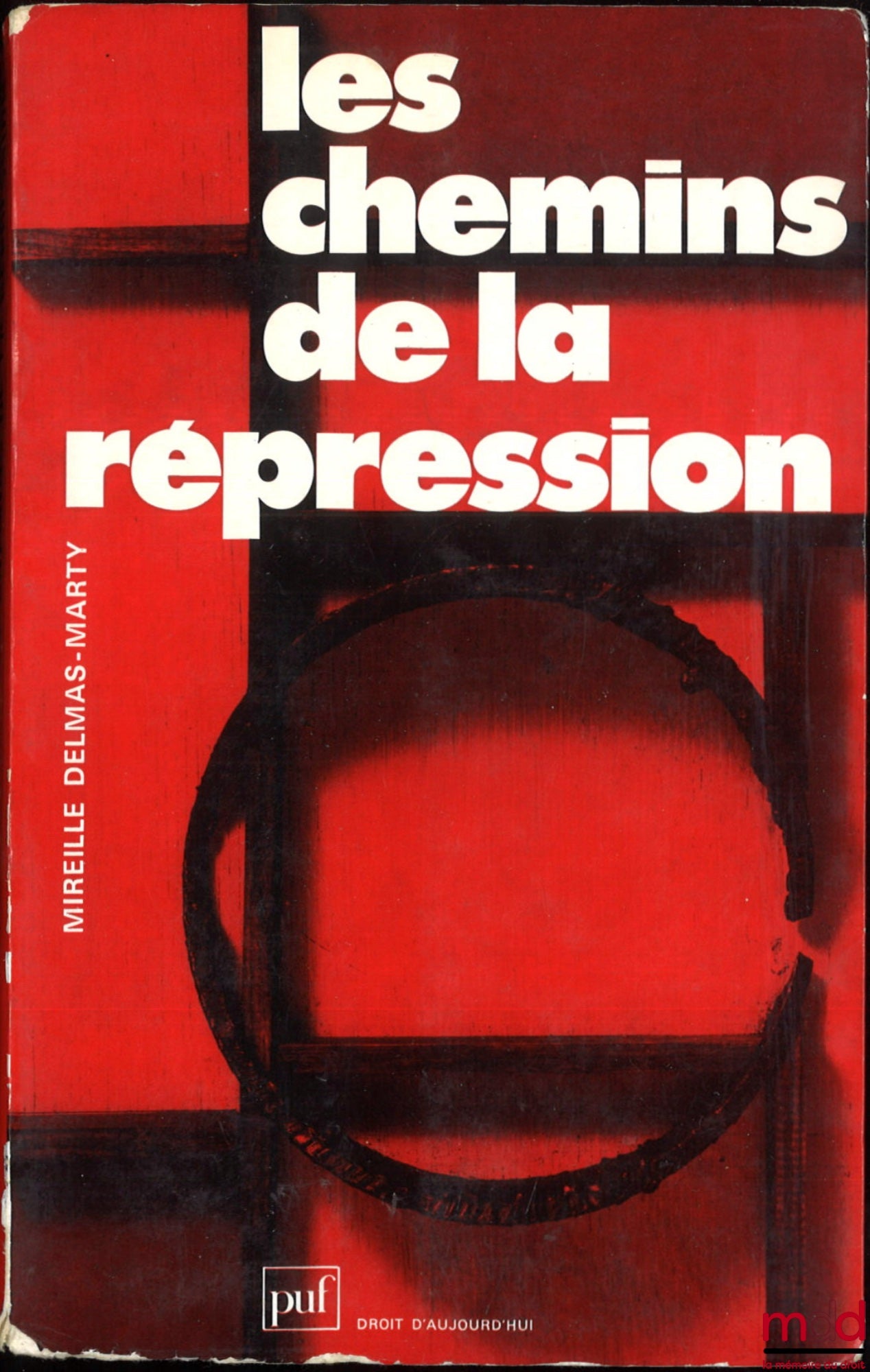 DELMAS-MARTY (Mireille) – THE PATHS OF REPRESSION, Readings of the Penal Code, coll. Law Today