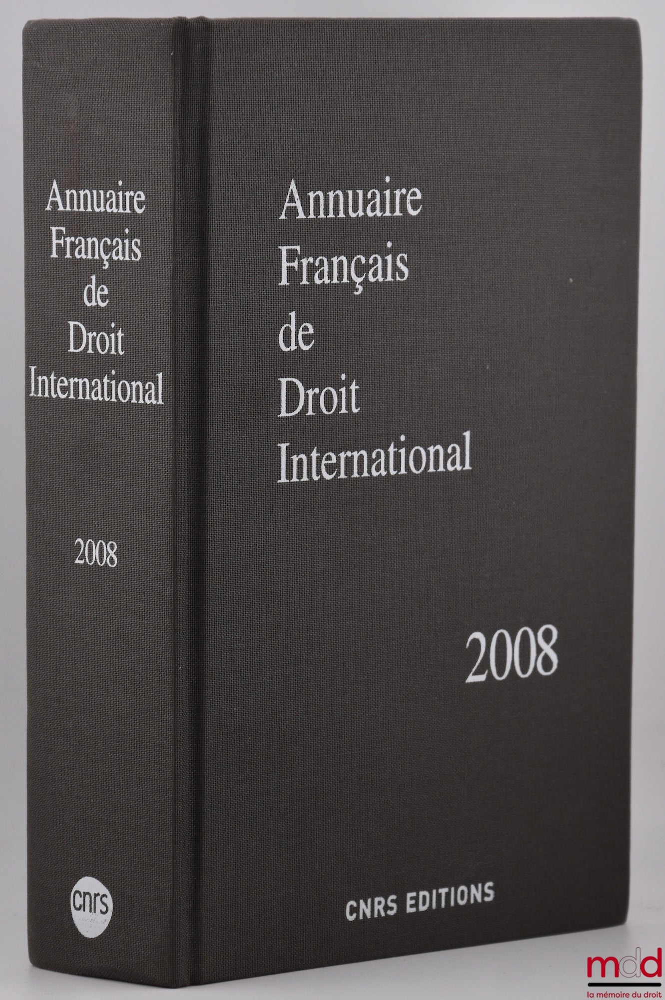 [AFDI] – FRENCH YEARBOOK OF INTERNATIONAL LAW, 2008