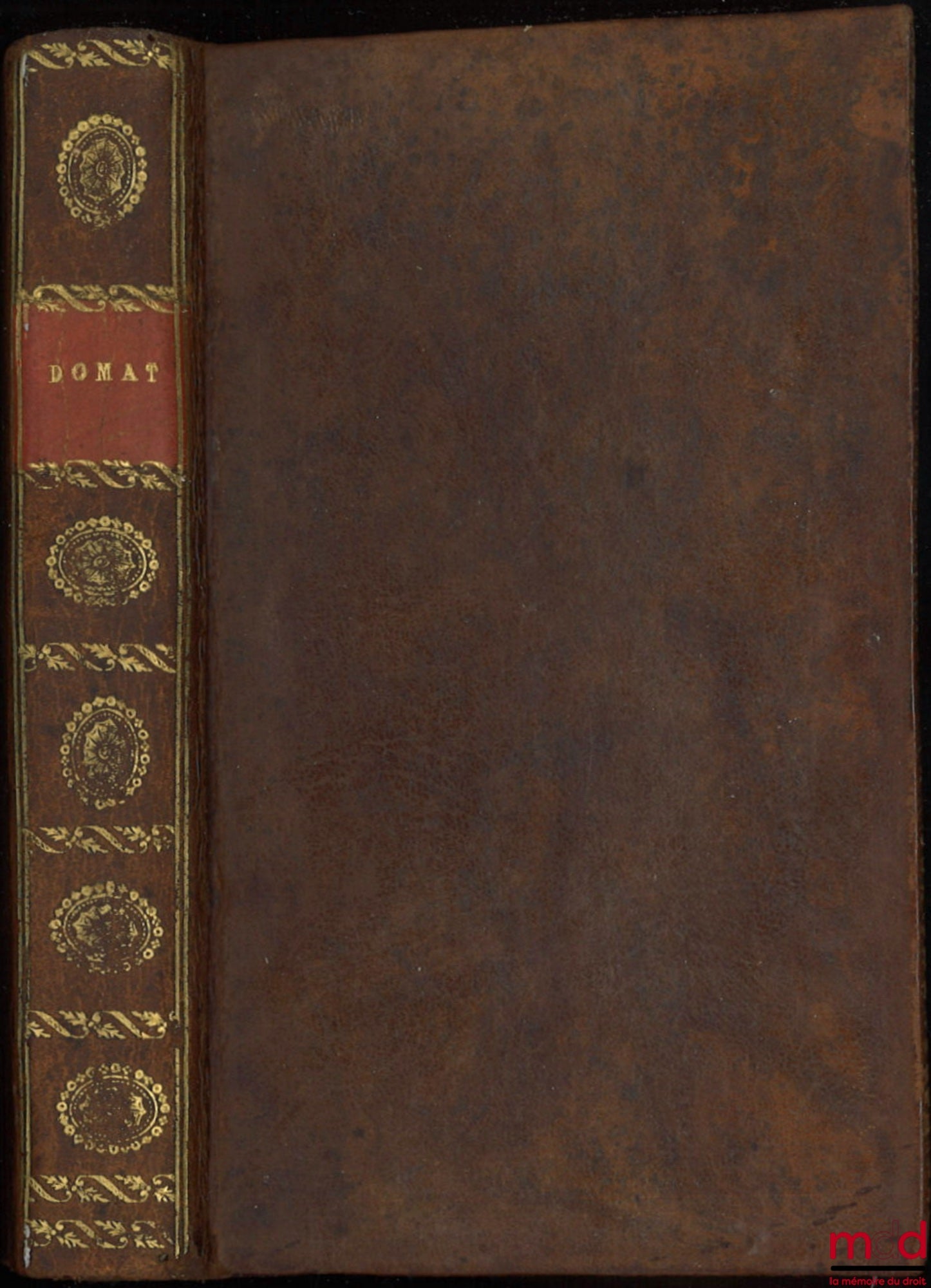 BOUSQUET – ABRÉGÉ DES LOIS CIVILES DE DOMAT, Conférées avec le Code Napoléon