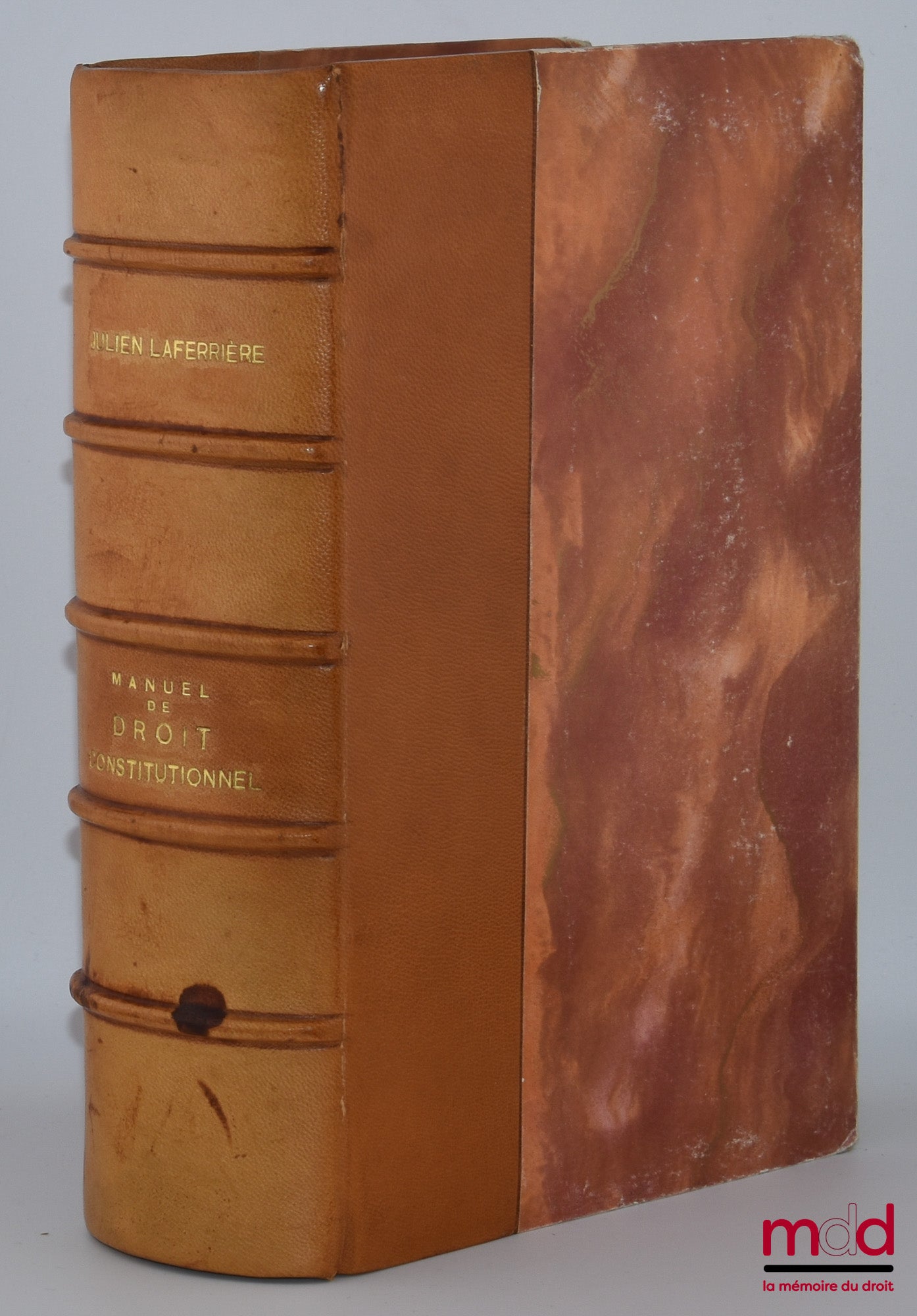 LAFERRIÈRE (Julien) – MANUAL OF CONSTITUTIONAL LAW, 2nd ed.