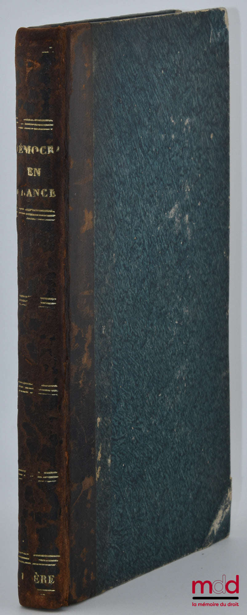 GUIZOT (François) – ON DEMOCRACY IN FRANCE (January 1849)