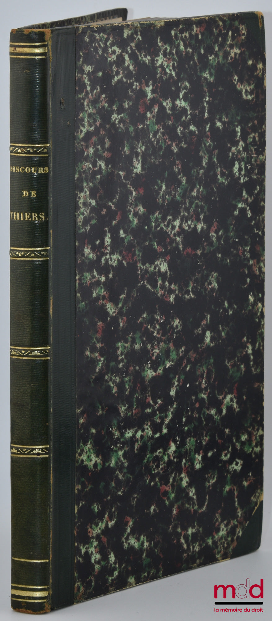 THIERS (Adolphe) – SPEECH BY MR. THIERS, Delivered in the National Assembly during the debate on the Constitution, September and October 1848: Right to work. - Paper money. - Military replacement