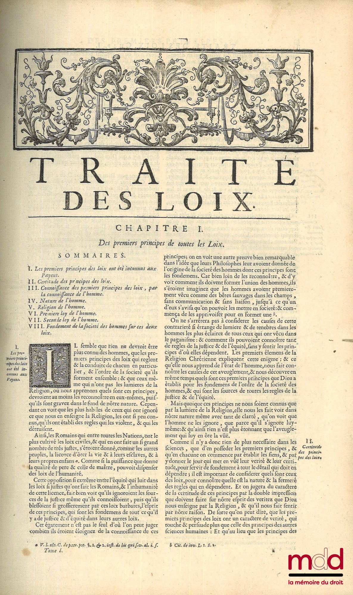 DOMAT (Jean) – CIVIL LAWS IN THEIR NATURAL ORDER, PUBLIC LAW AND LEGUM DELECTUS, new revised and corrected edition