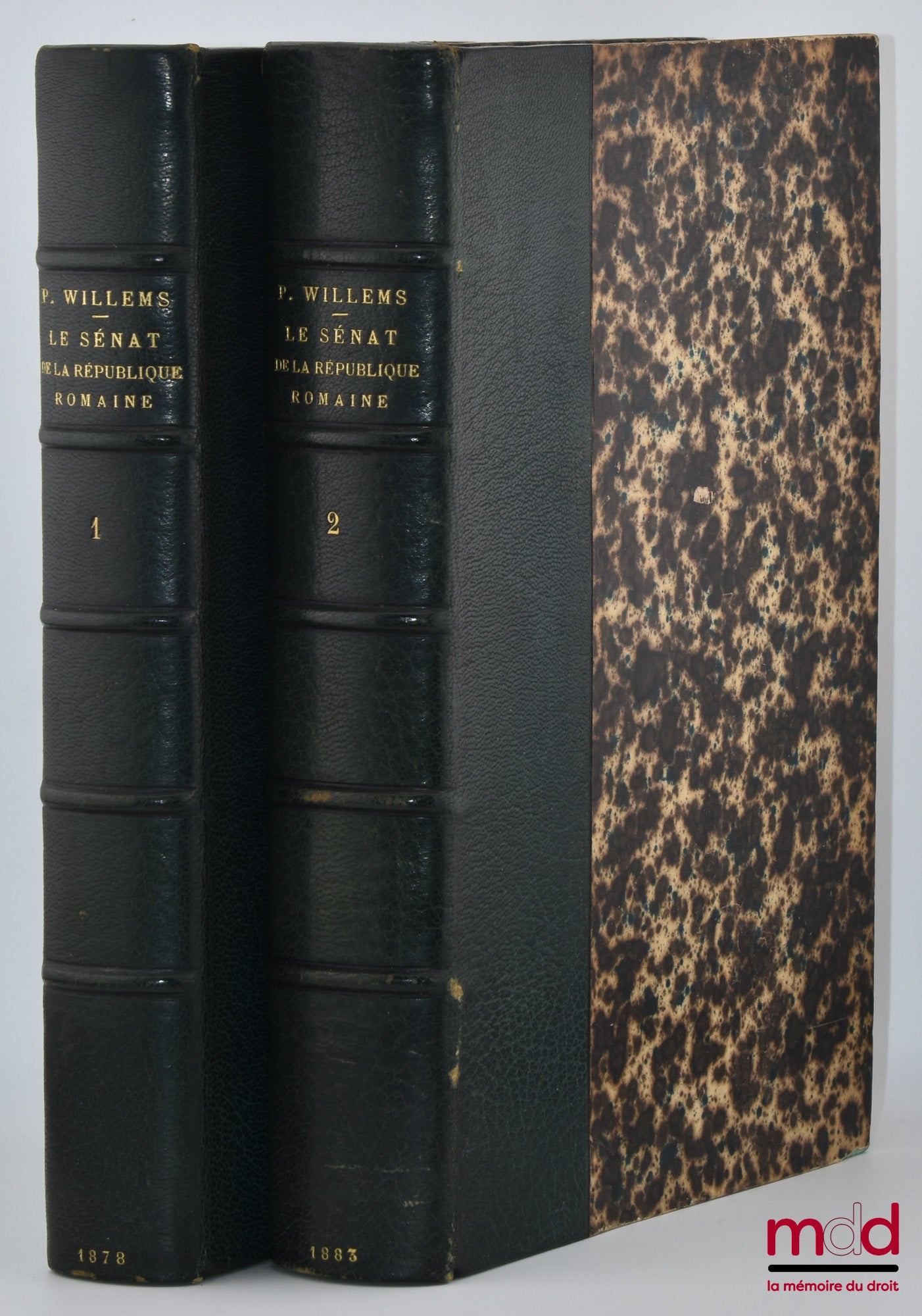 WILLEMS (Pierre) – THE SENATE OF THE ROMAN REPUBLIC, ITS COMPOSITION AND ITS ATTRIBUTIONS