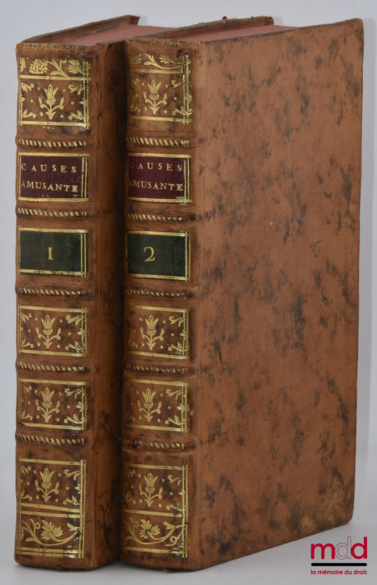 [ESTIENNE (Robert)] – CAUSES AMUSANTES ET CONNUES, (mq. le t. III)